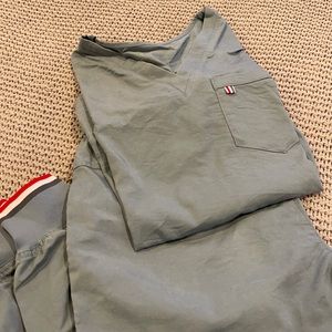 Mediclo scrub set mineral green